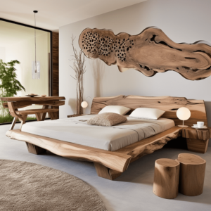 фото деревянная кровать